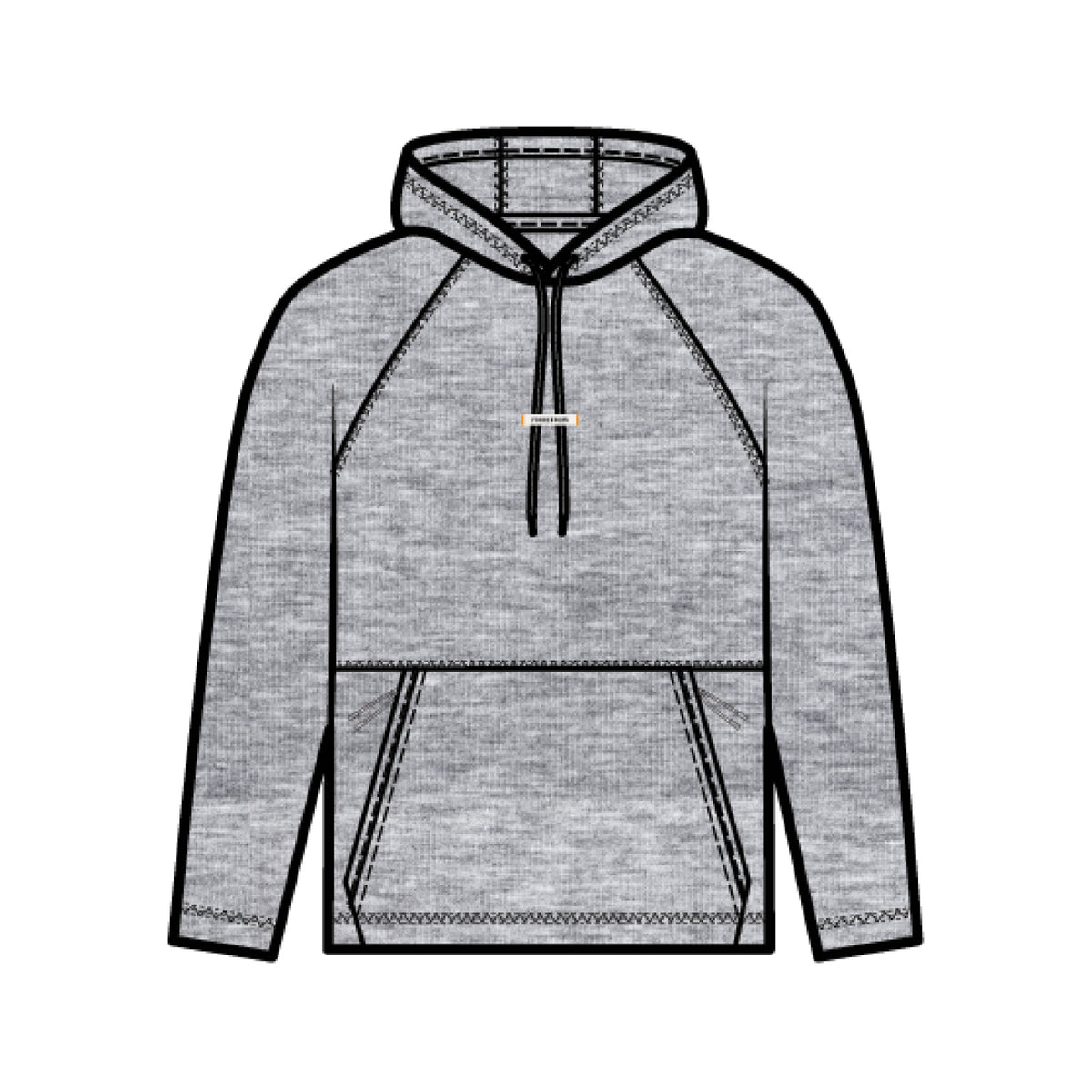 Range Hoodie - Grey Heather