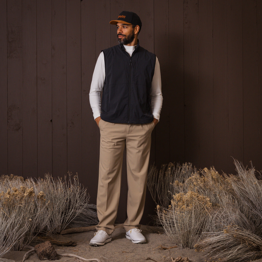 Windblocker Vest - Jet Black