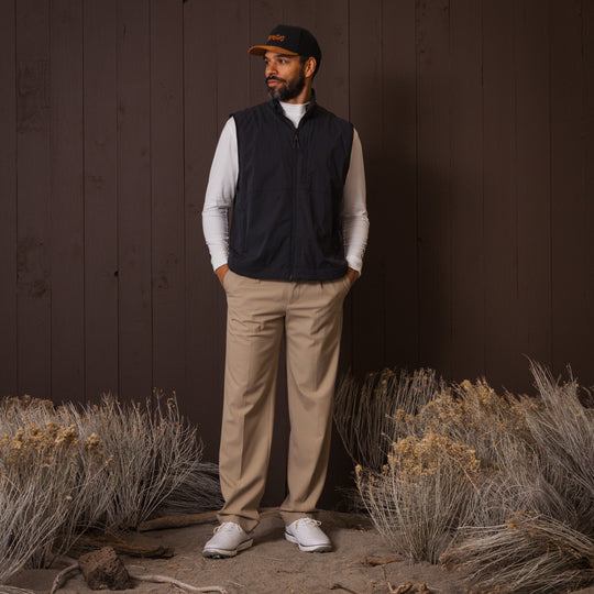 Windblocker Vest - Jet Black