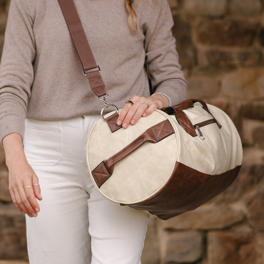 Clubhouse Duffle - Ecru/Kodiak