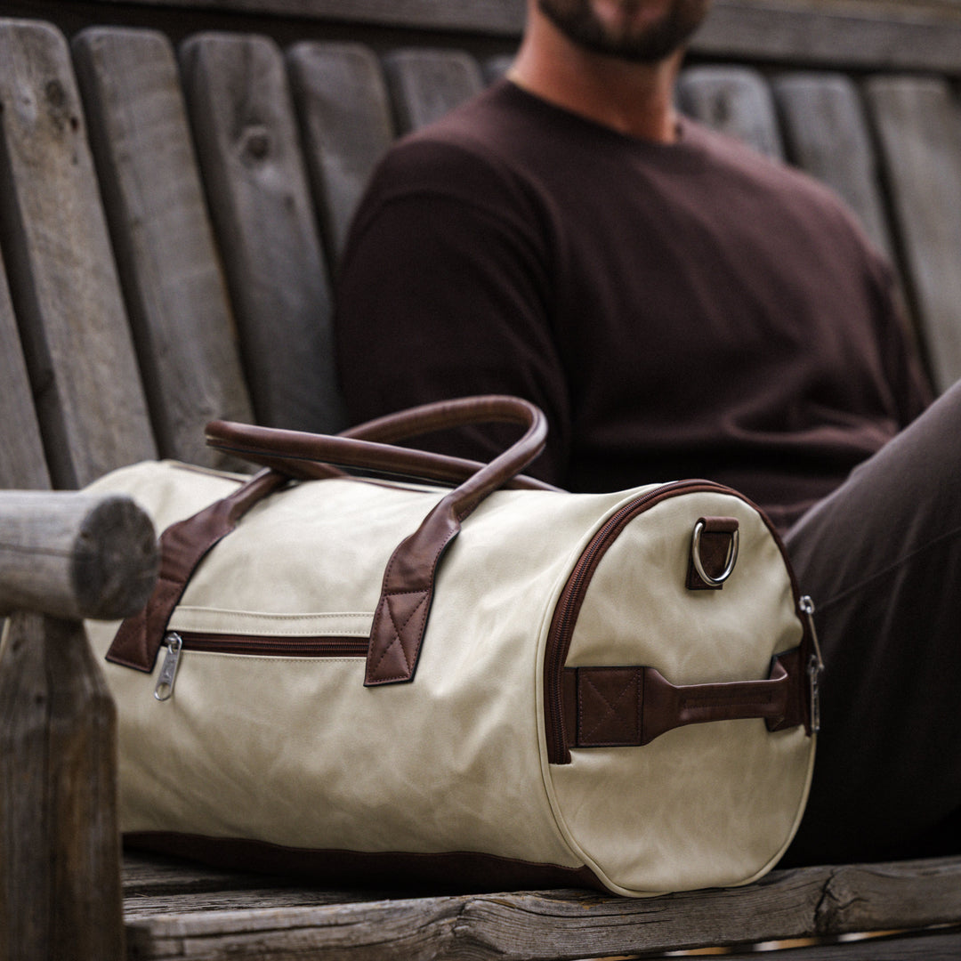 Clubhouse Duffle - Ecru/Kodiak