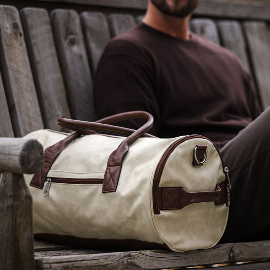Clubhouse Duffle - Ecru/Kodiak