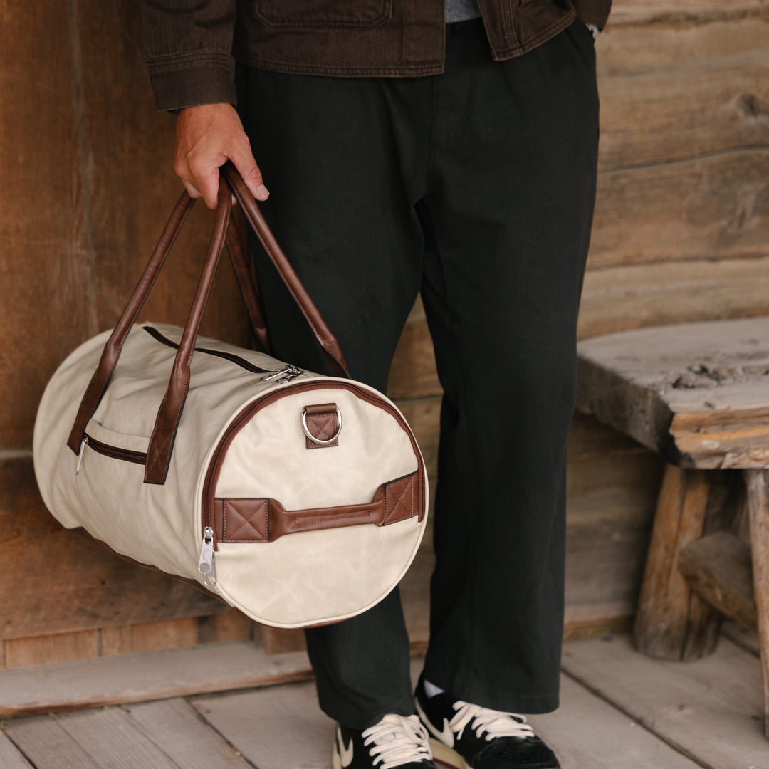 Clubhouse Duffle - Ecru/Kodiak