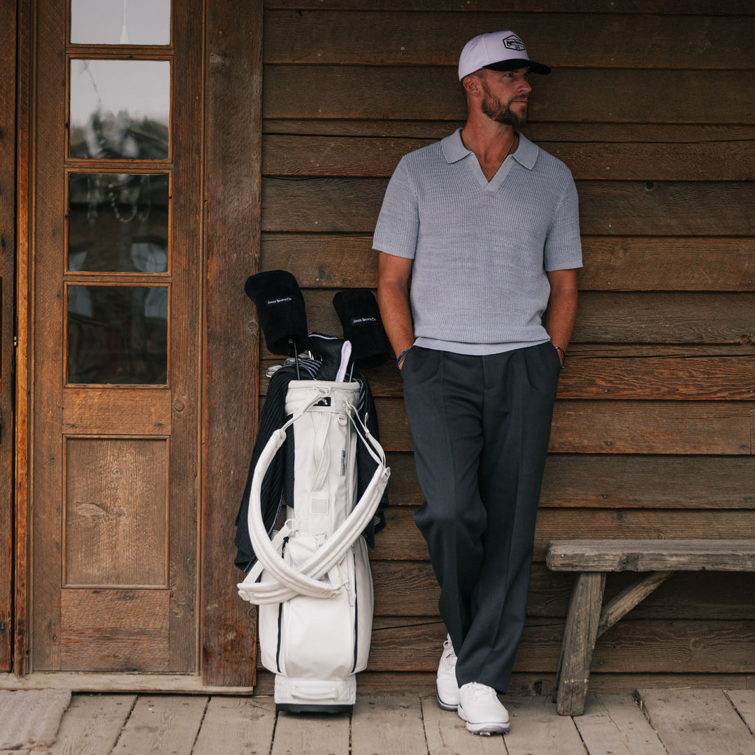 Northwestern Rover Stand Bag - Bone